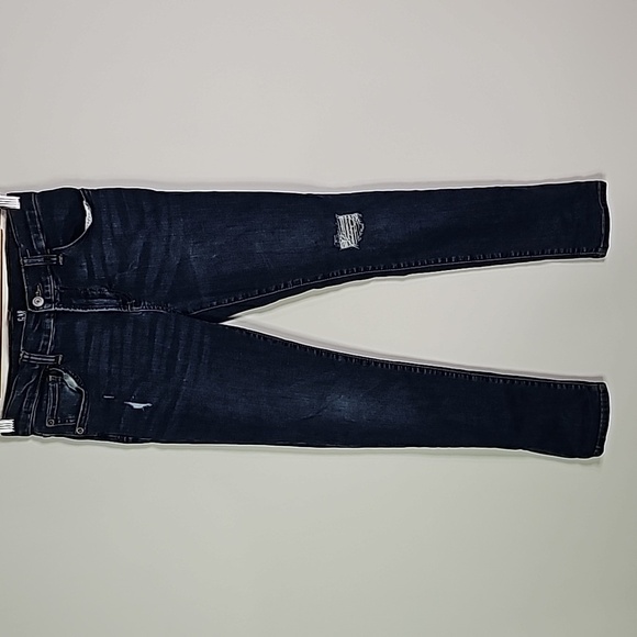 Gap dark wash 27x28 stretch skinny jeans - Picture 1 of 8